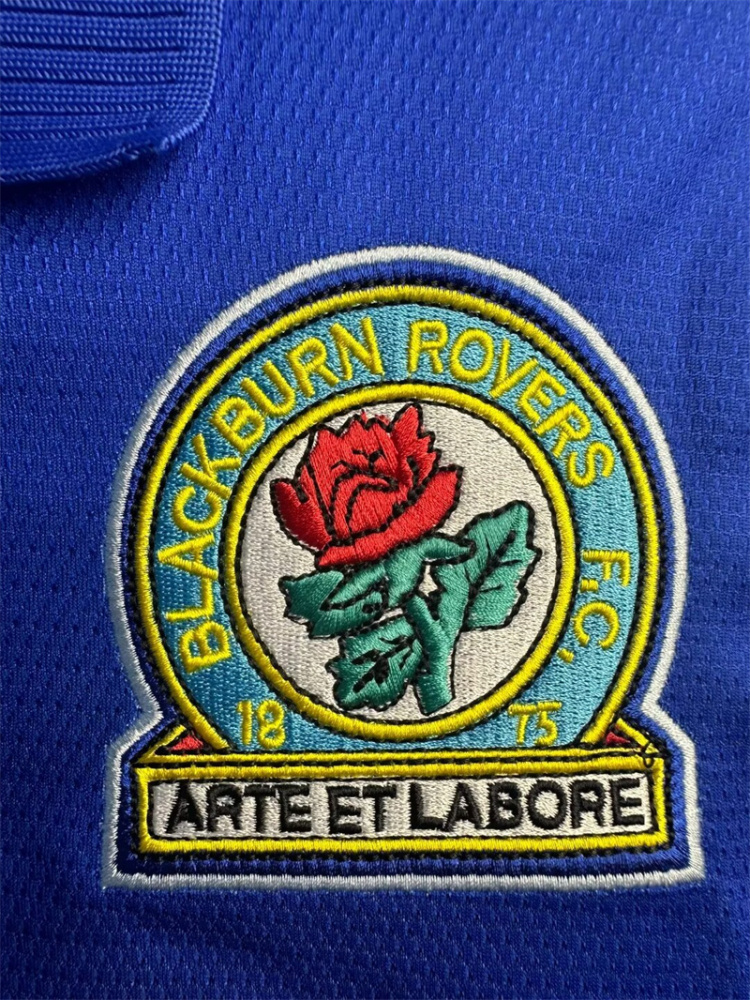 1994/95 Blackburn Rovers Retro Jersey Home Long Sleeve