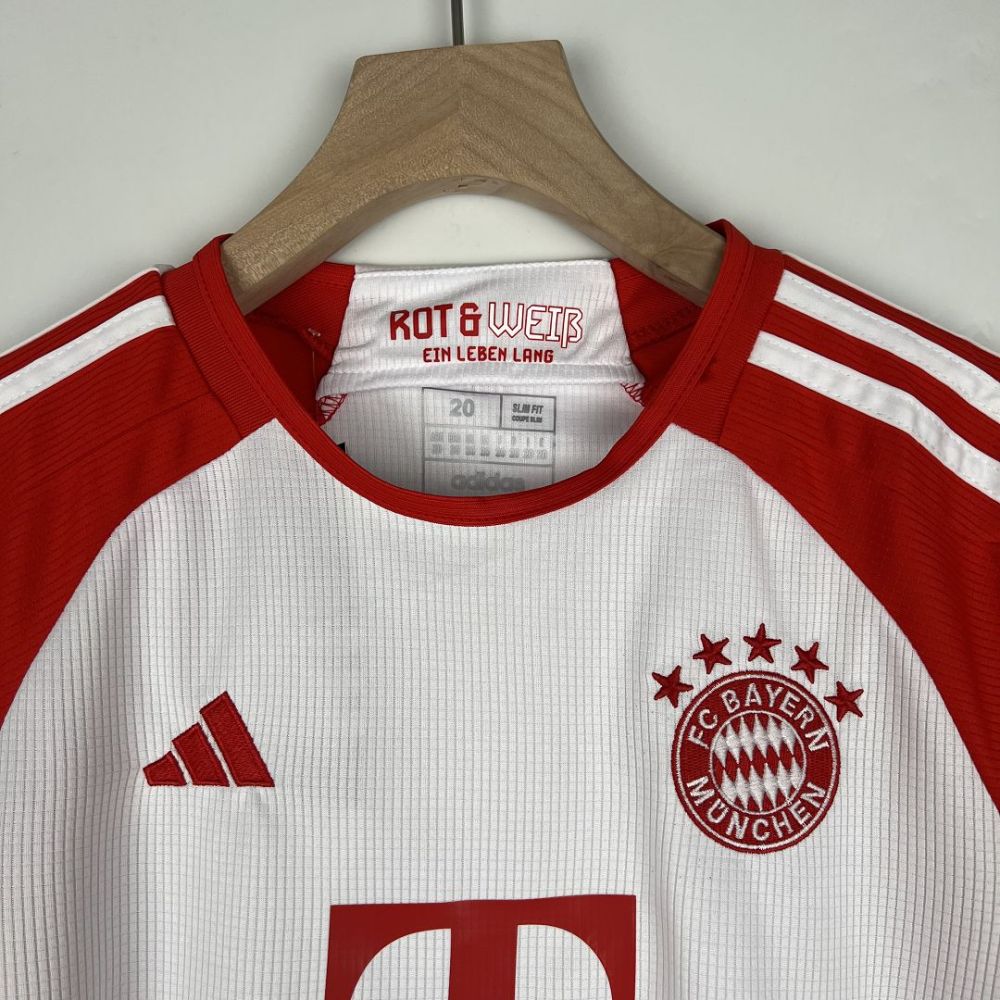 2023/24 Bayern Munich Home Jersey Kids Kit