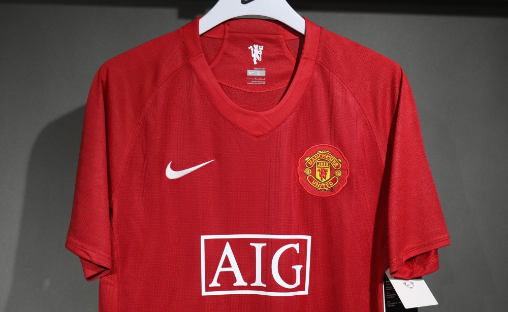 2007/08 Manchester United Home Retro Jersey Player Version