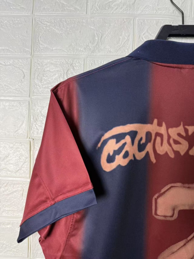 2000/01 Barcelona ✖ TRAVIS SCOTT Special Fan Version Retro Jersey (Commerical Edition #2)
