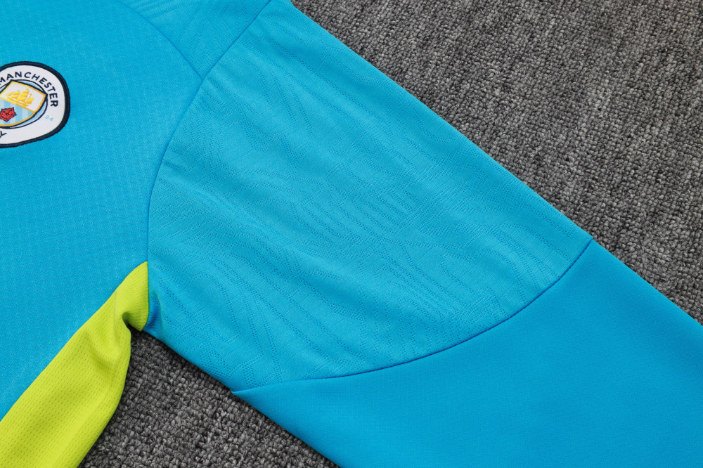 2025/26 Manchester City Kids Long sleeves Training Set