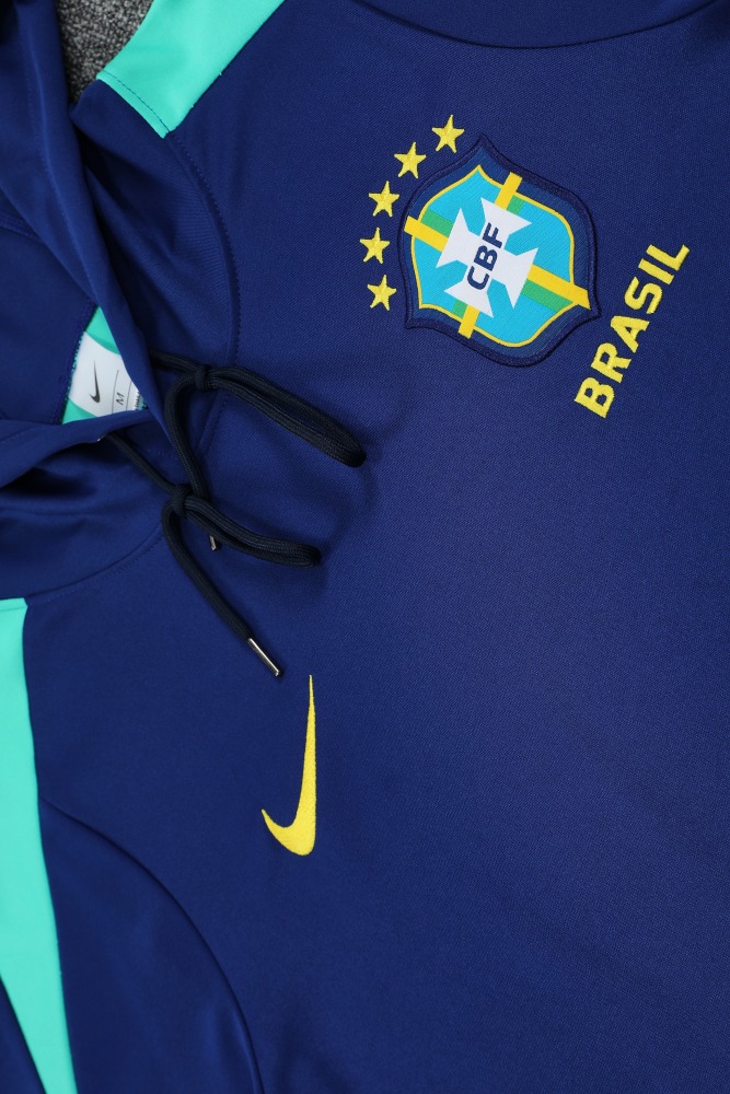 2025/26 Brazil Hoodie Set (Top+Pants) 