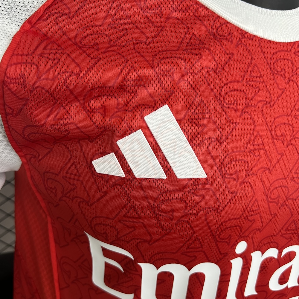 2025/26 Arsenal Home Jersey Player Version