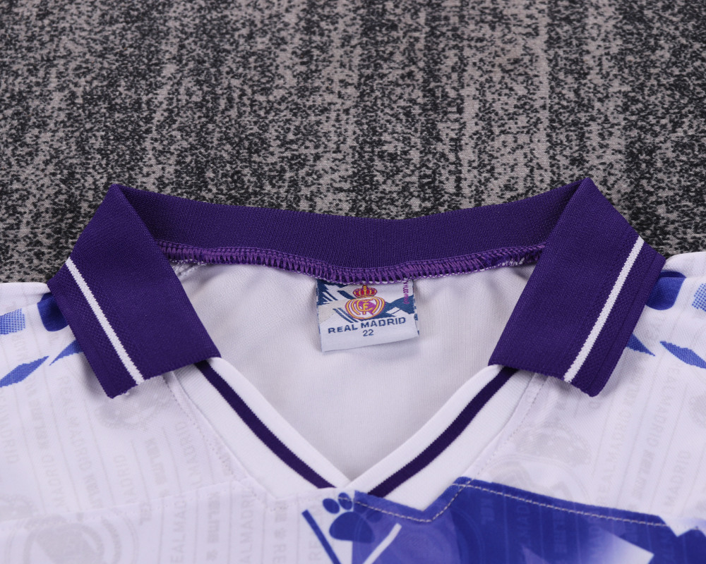1996/97 Real Madrid Third Away Retro Kids Jersey 