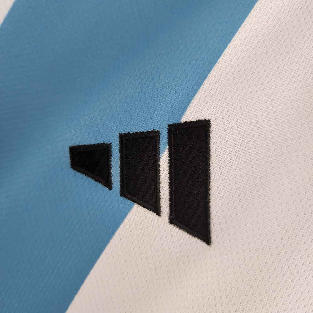 2022 World Cup Argentina Home 3-Star Retro Jersey 