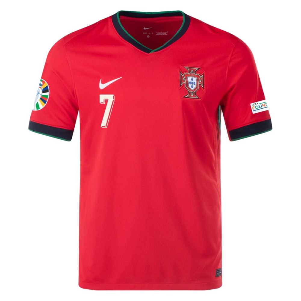 2024 Euro Portugal Home Jersey