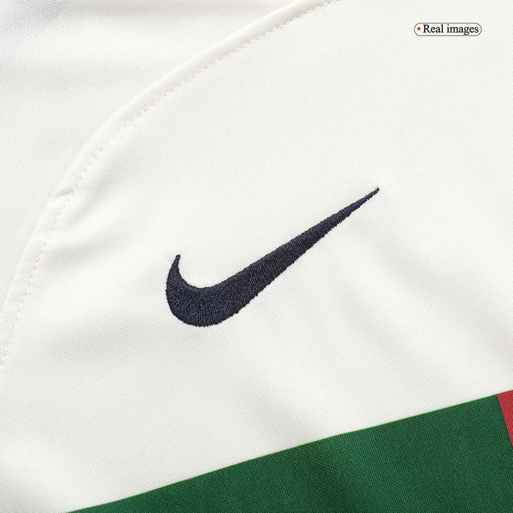 2022 World Cup Portugal Kids Jersey Away Kit(Jersey+Shorts)