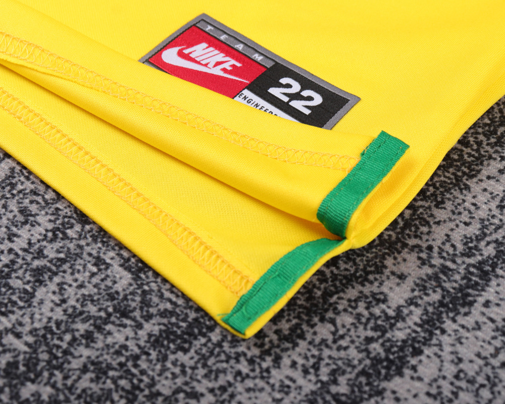 1998 World Cup Brazil Home Retro Kids Jersey