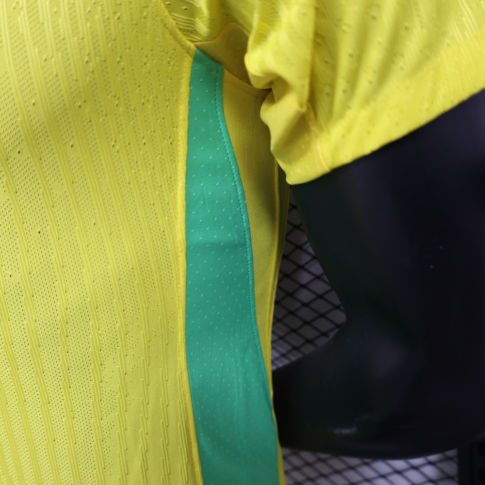 2025/26 Brazil Home Jersey Player Version 