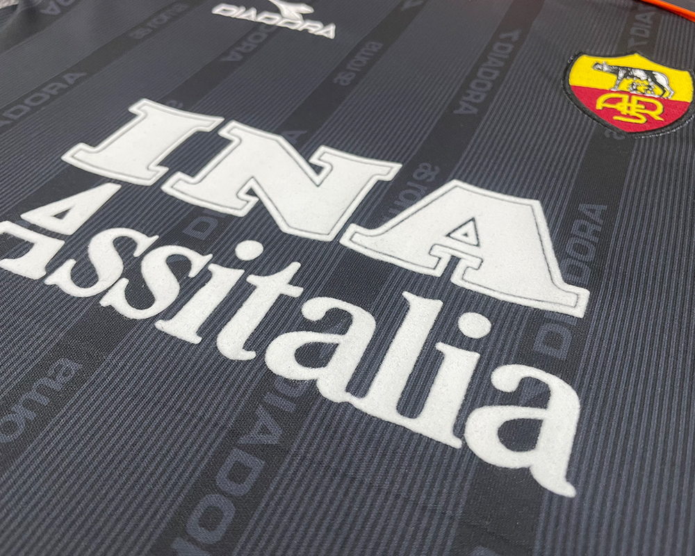 1999/00 Roma Retro Kids Jersey Away Replica