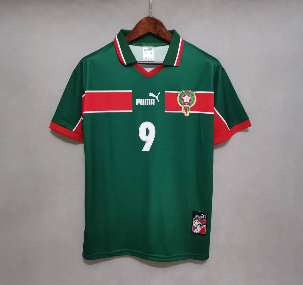 1998 World Cup Morocco Home Retro Jersey