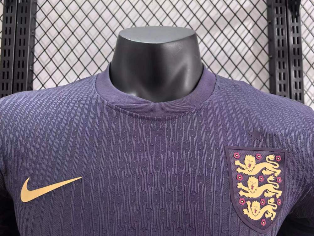 2024 England Away Jersey Player Version EURO