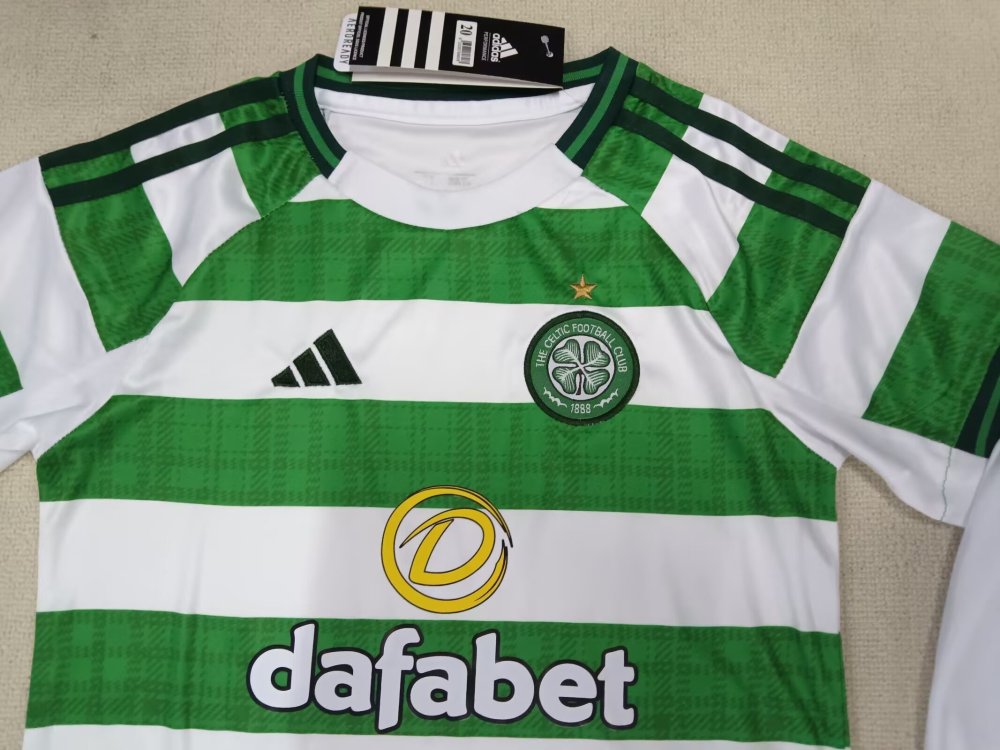 2025/26 Celtic Home Kids Jersey