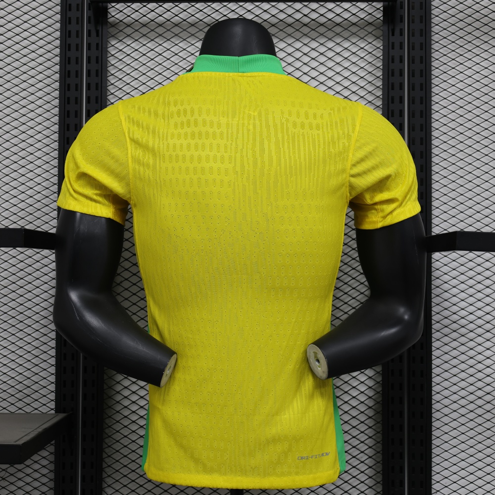 2025/26 Brazil Home Jersey Player Version 