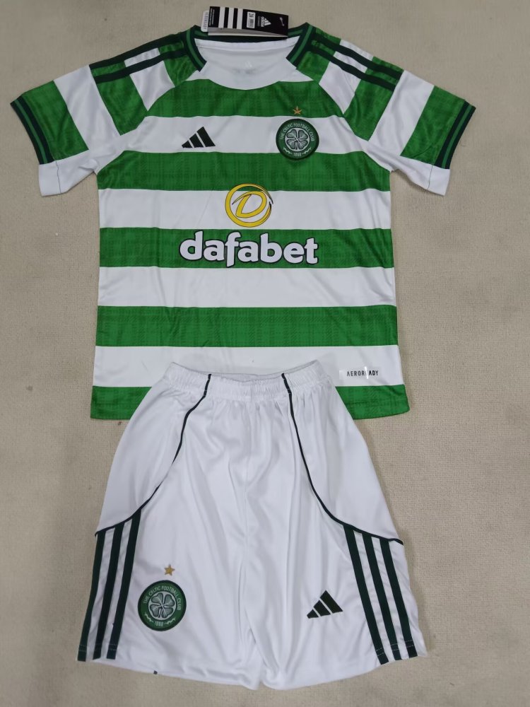 2025/26 Celtic Home Kids Jersey
