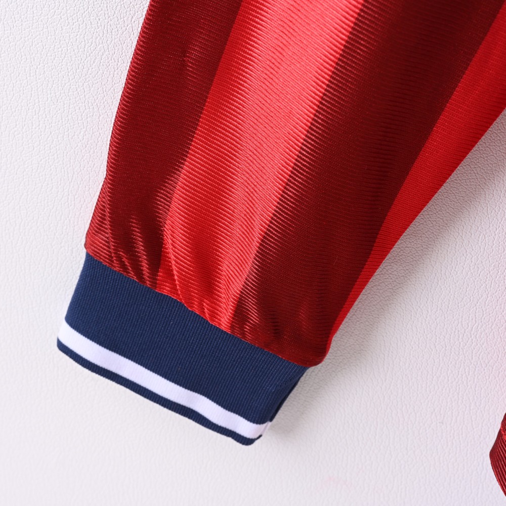 1998 World Cup England Away Long Sleeve Retro Jersey 