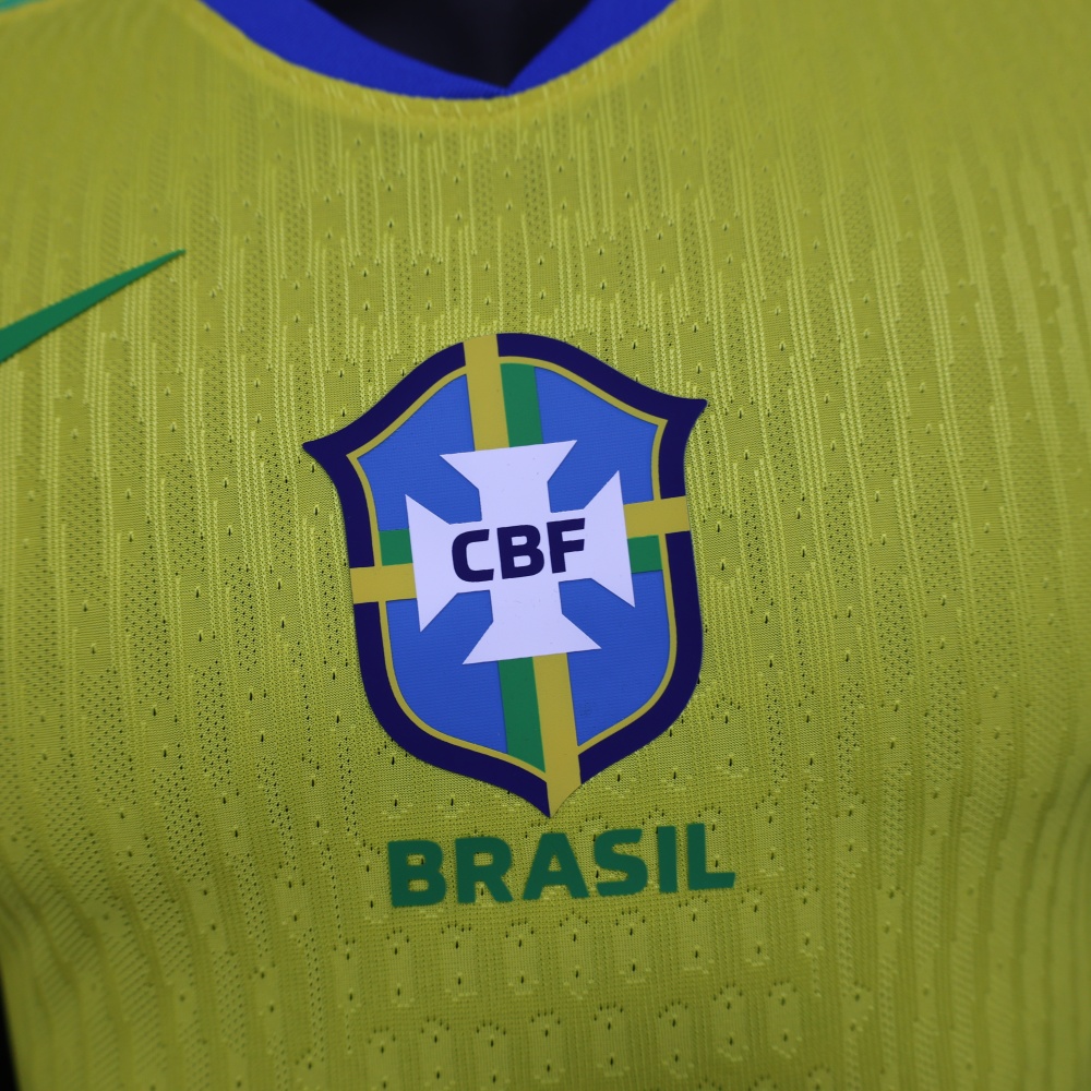 2025/26 Brazil Home Jersey Player Version 