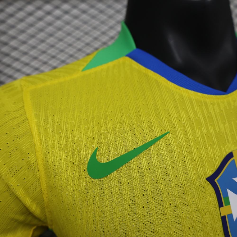 2025/26 Brazil Home Jersey Player Version 