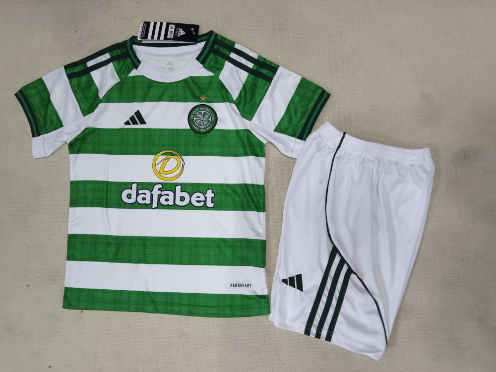 2025/26 Celtic Home Kids Jersey