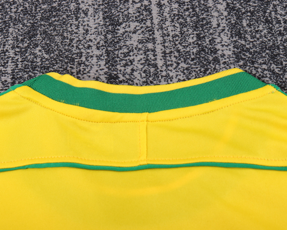 1998 World Cup Brazil Home Retro Kids Jersey