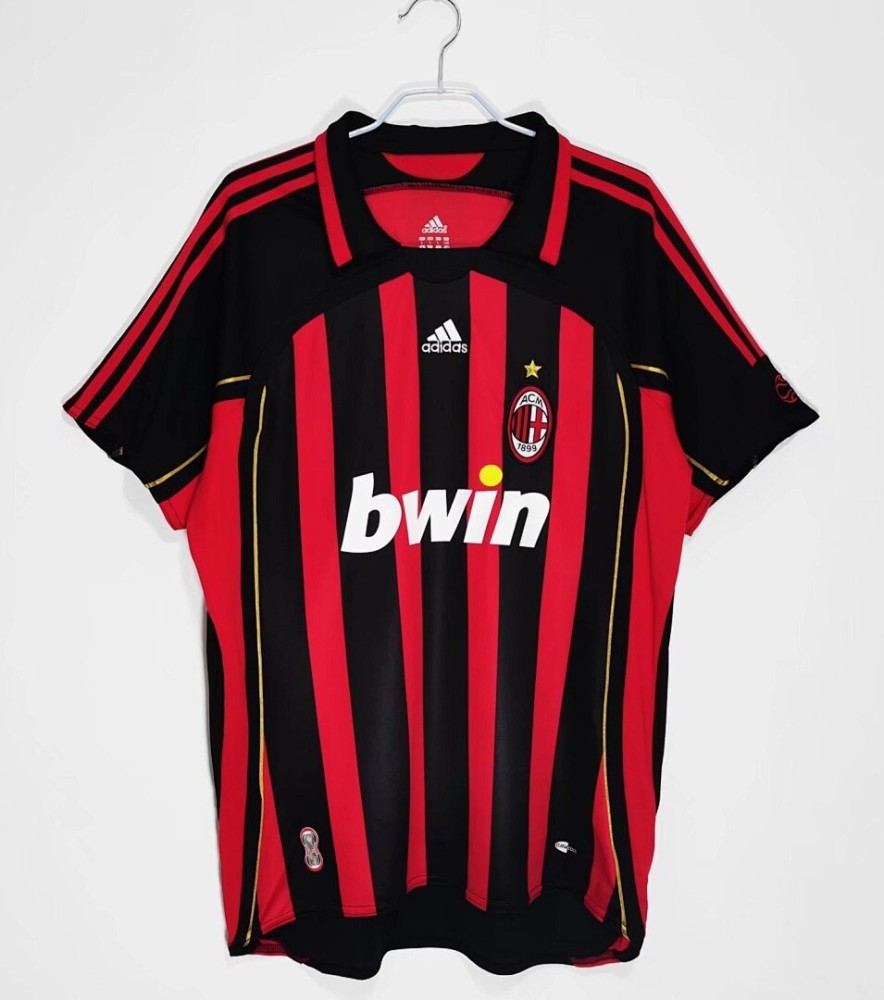 2006/07 AC Milan Home Retro Jersey