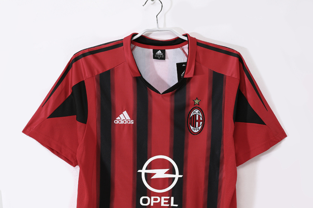 2004/05 AC Milan Home Retro Jersey