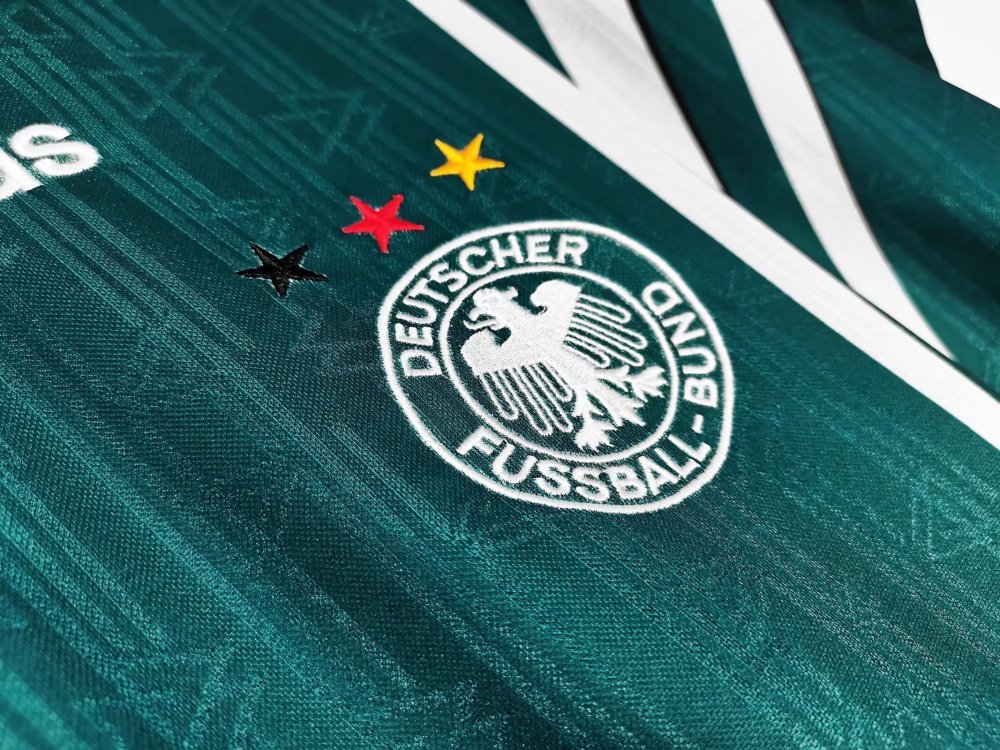 1996 Euro Cup Germany Away Retro Jersey