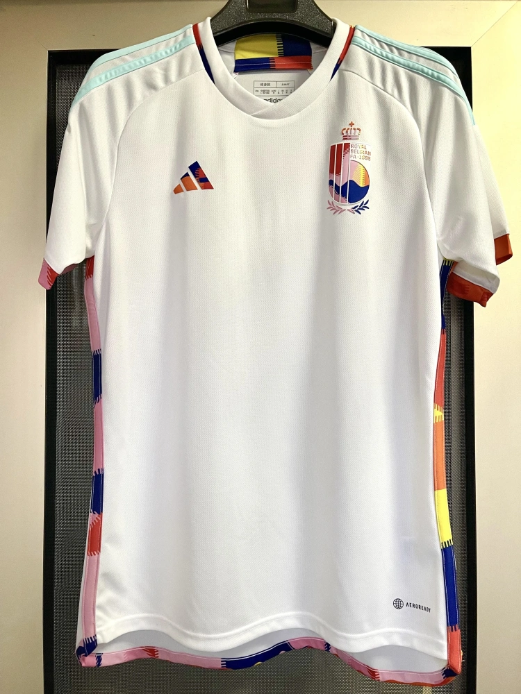2022 World Cup Belgium Away Retro Jersey 