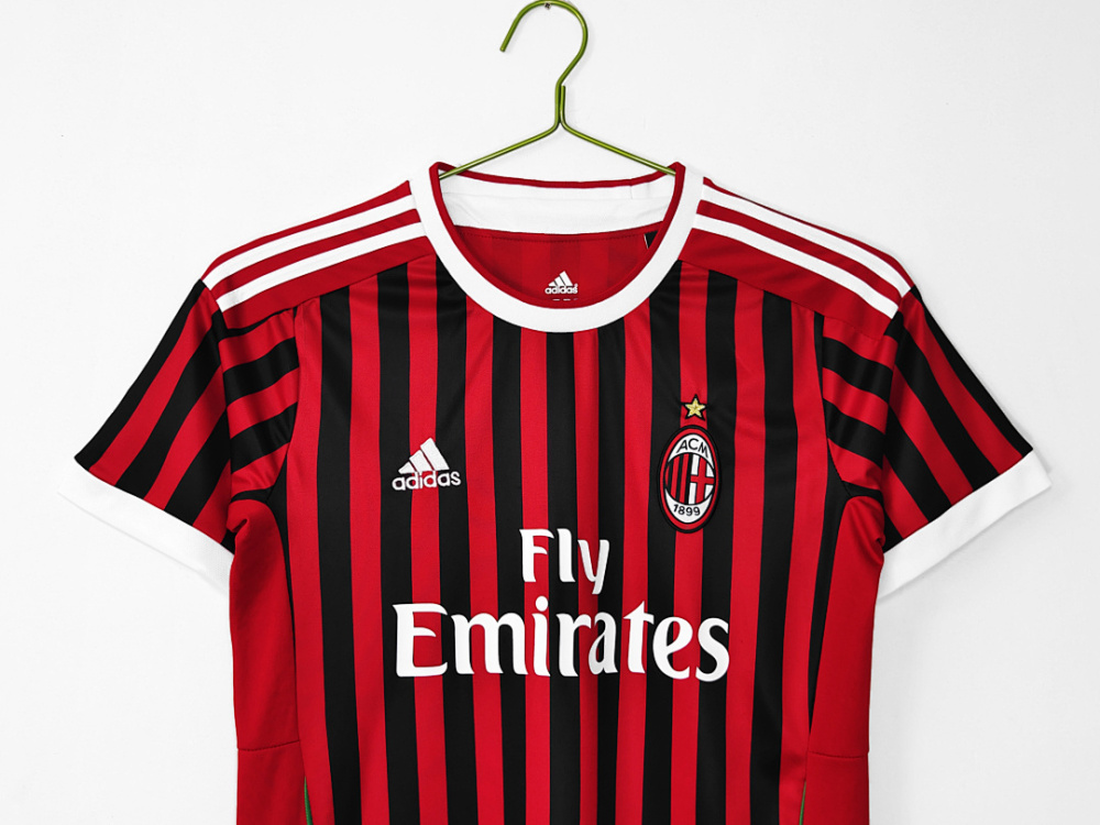2011/12 AC Milan Home Retro Jersey