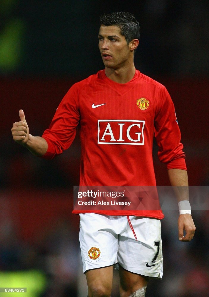 2007/08 Manchester United Home Retro Jersey Player Version