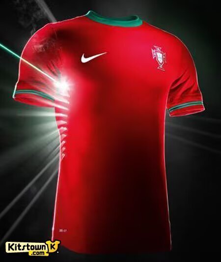 2012 Euro Cup Portugal Home Retro Jersey Player Version