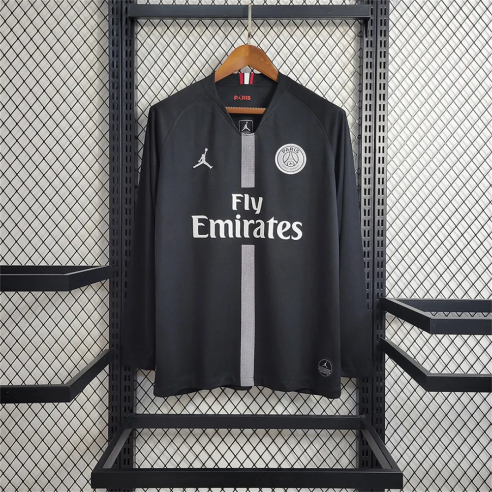 2018/19 Jordan PSG black Long sleeve jersey
