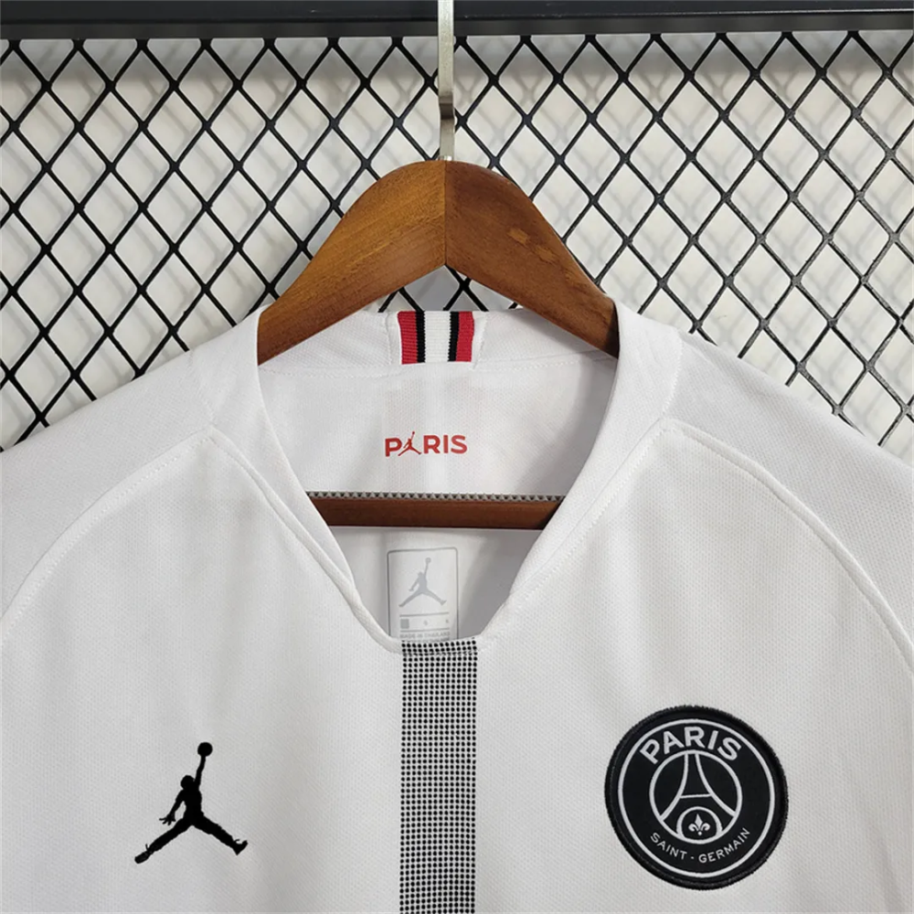 2018/19 Jordan PSG White Long sleeve Jersey