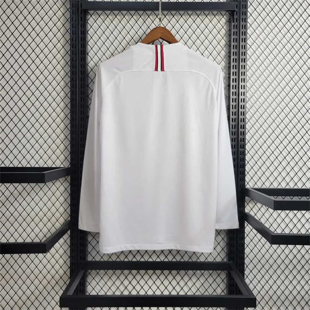 2018/19 Jordan PSG White Long sleeve Jersey