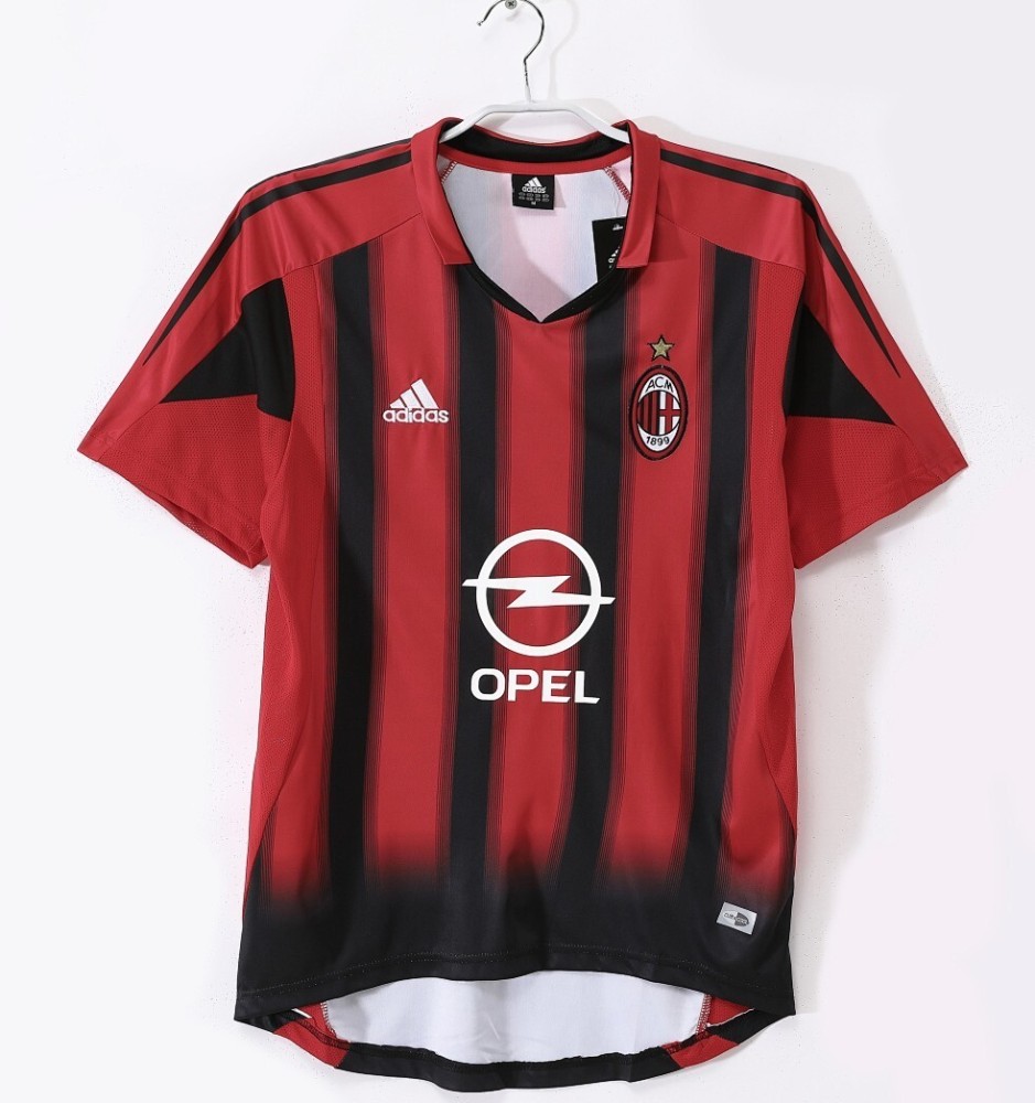 2004/05 AC Milan Home Retro Jersey
