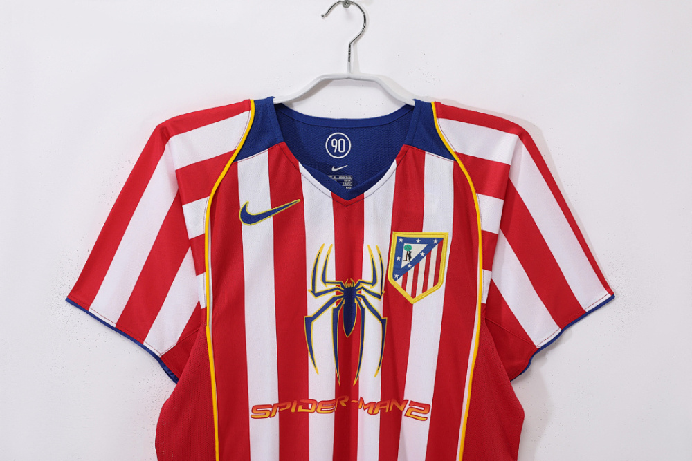 2004/05 Atletico Madrid Home Retro Jersey