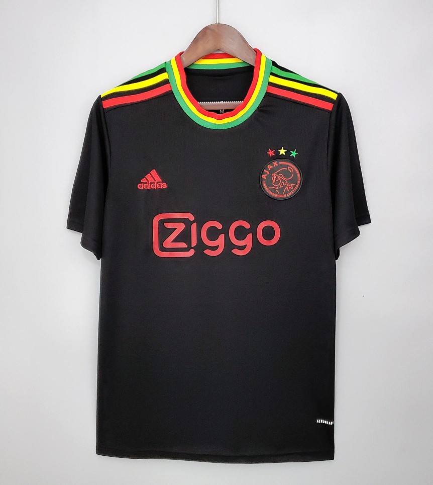 2021/22 Ajax Concept Black football jersey