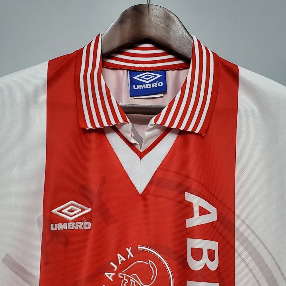 1995/96 Ajax home retro football jersey