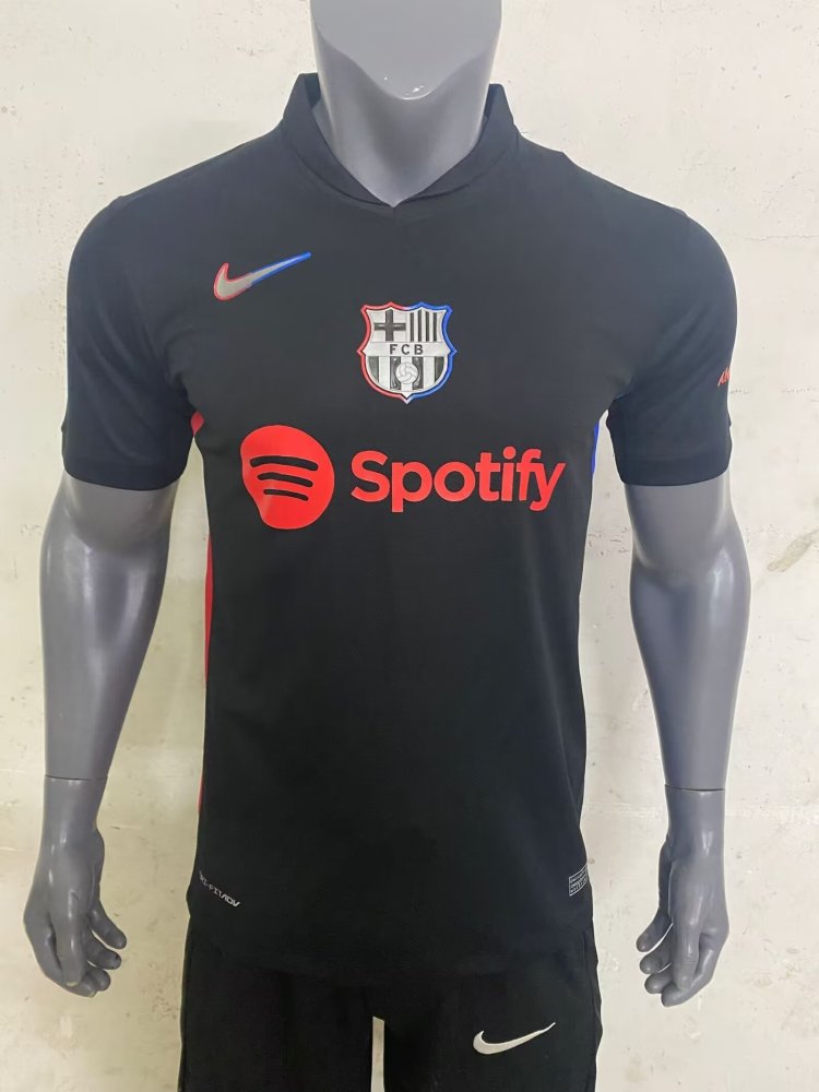 2024/25 Barcelona Away Jersey Without Spotify Text