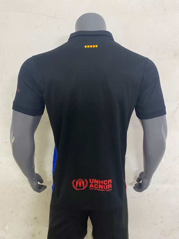 2024/25 Barcelona Away Jersey Without Spotify Text