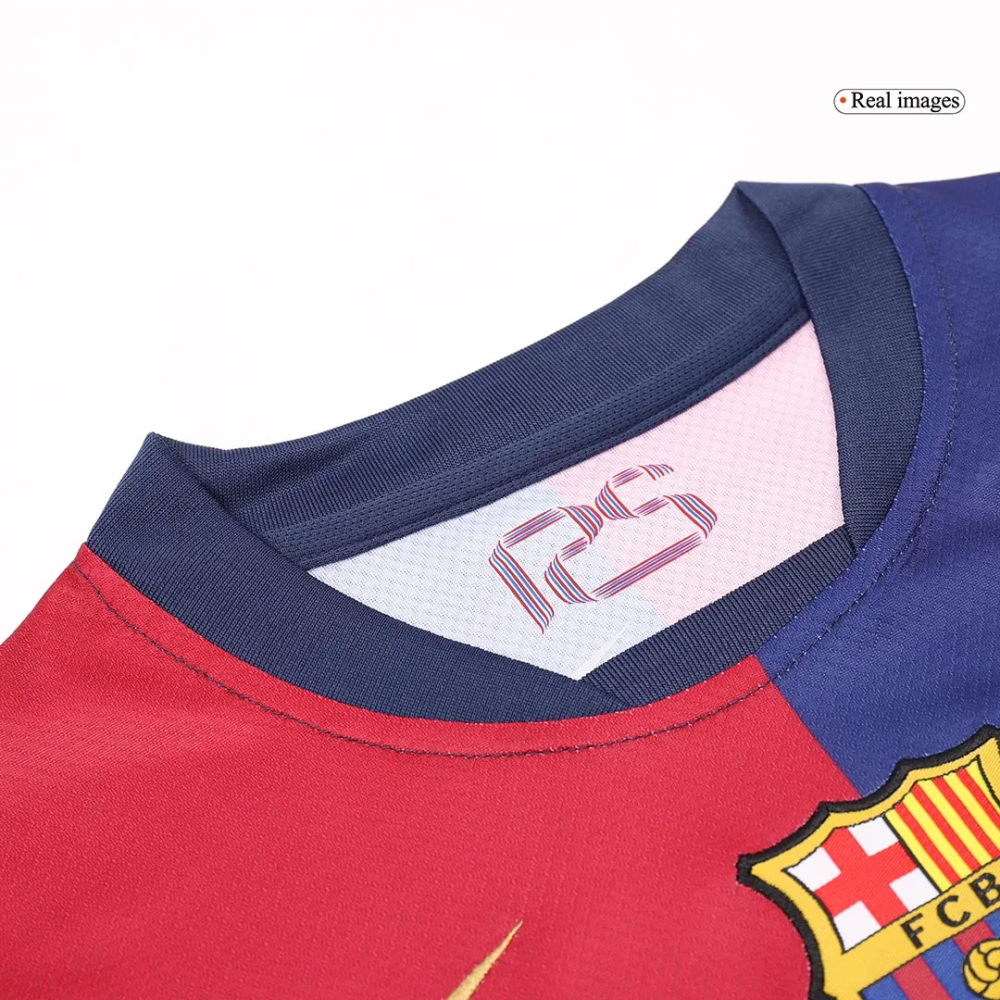 2024/25  Barcelona Home Kids Kit(Jersey+Short)