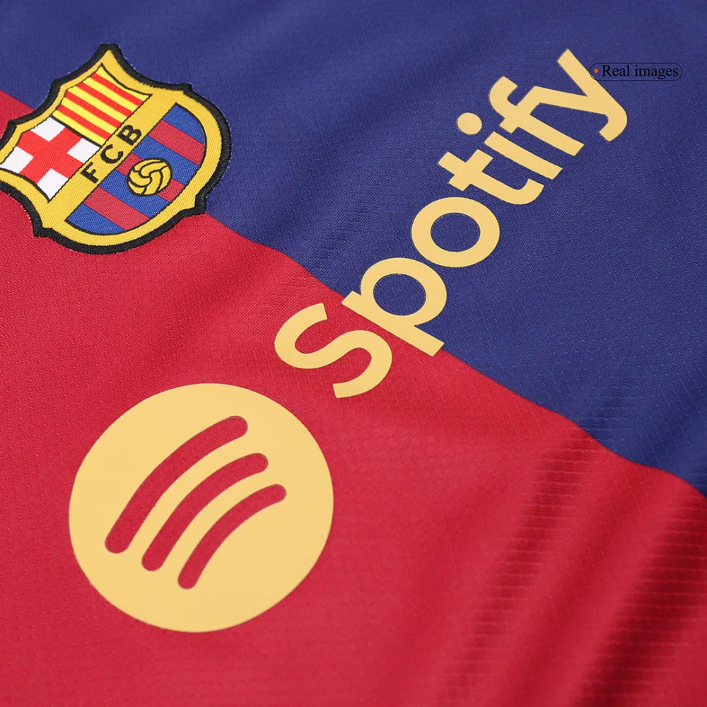 2024/25  Barcelona Home Kids Kit(Jersey+Short)