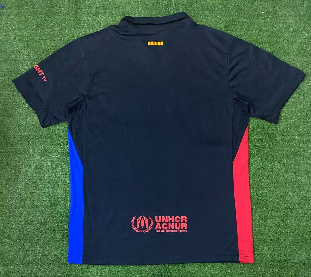 2024/25 Barcelona Away Jersey Without Spotify Text