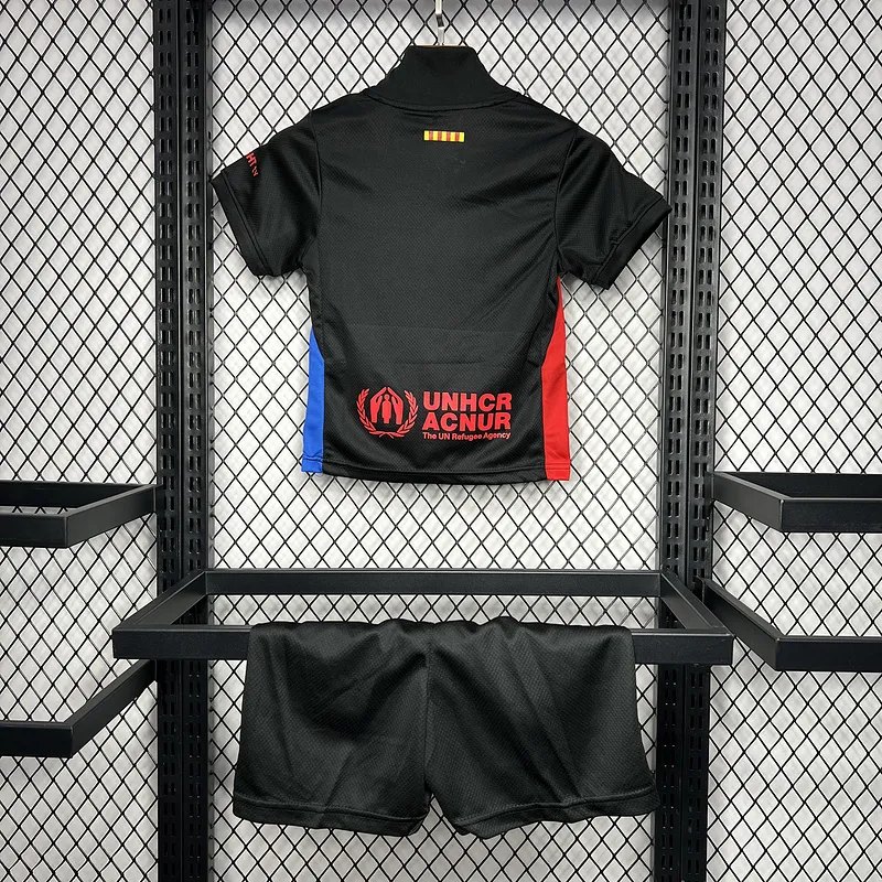2024/25 Barcelona Away Kids Kit