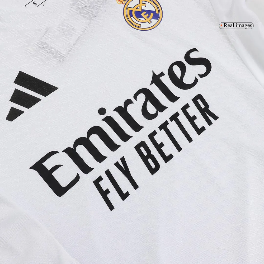 2024/25 Real Madrid Home Jersey Player Version