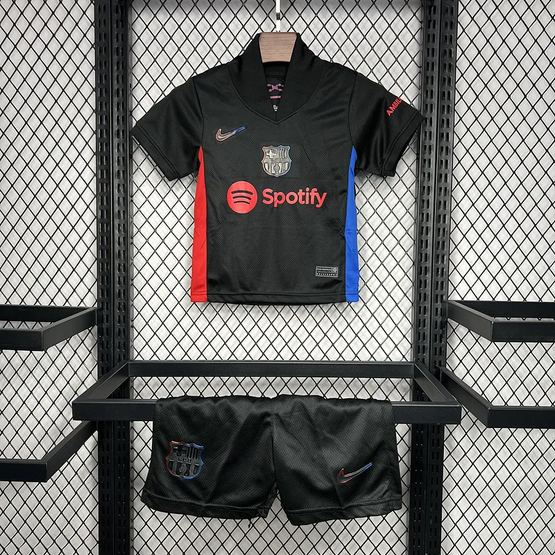 2024/25 Barcelona Away Kids Kit