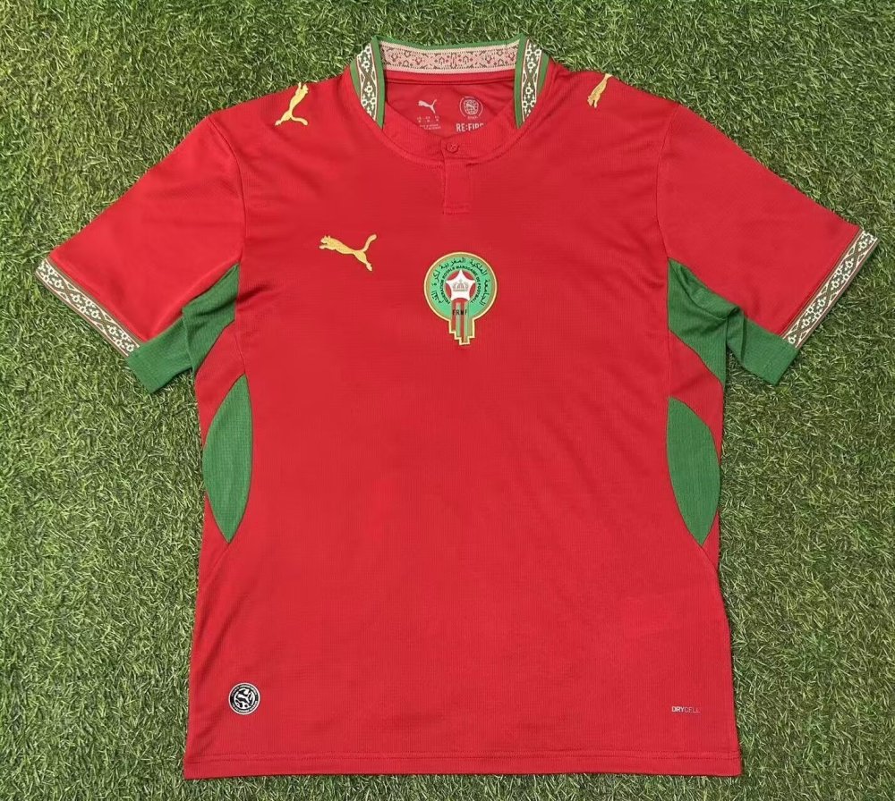 2026 World Cup Morocco Home Jersey 