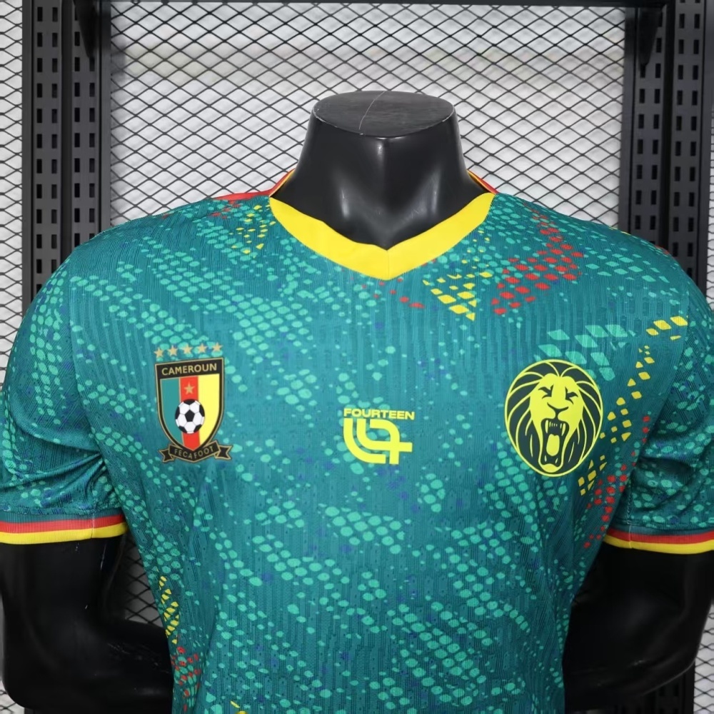 2026/27 Cameroon Home Player Edition Yupoo Soccer Jerseys S-XXL