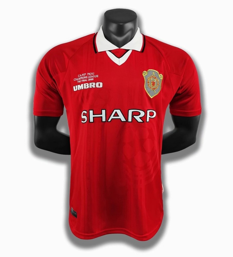 1999/00 Manchester United UCL Final Home Retro Jersey
