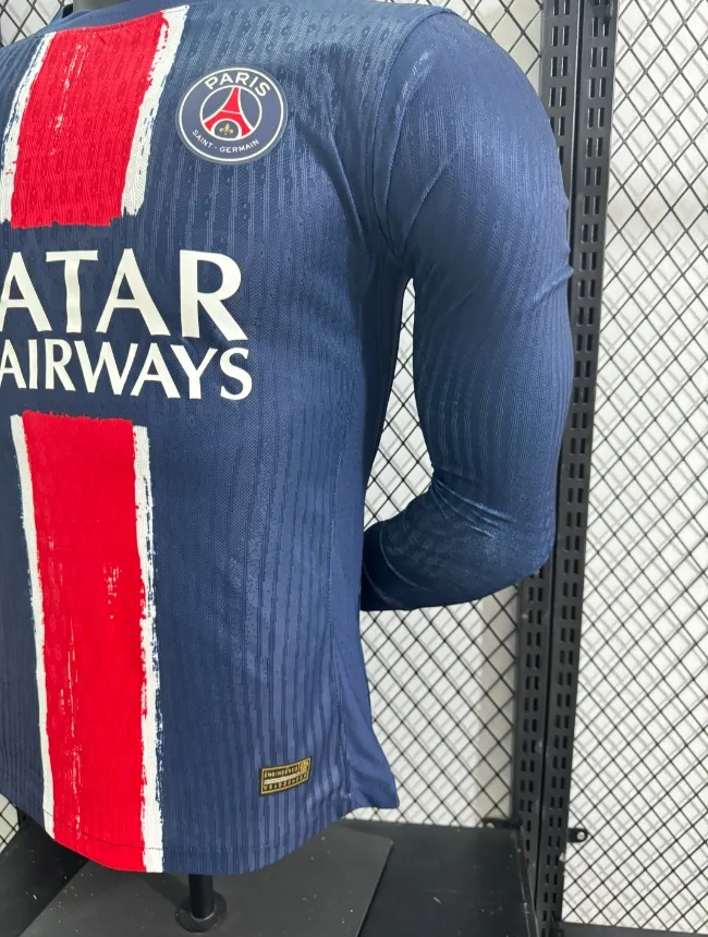 2024/25 PSG Home Long Sleeve Jersey player version